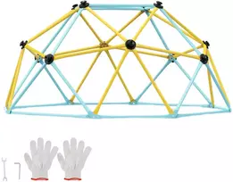 Geometrinis lipimo kupolas vaikams nuo 3 iki 9 metų, aukštis 183 cm, apkrova iki 272 kg