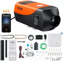 Dyzelinis oro šildytuvas 12V 2kW. reguliuojama temperatūra 8-36°C. Bluetooth valdymas