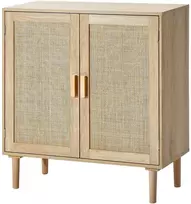 Ratano spintelė su 2 magnetinėmis durelėmis. 800x375x880 mm