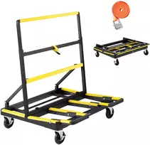 Gipso kartono plokščių vežimėlis. keliamoji galia 816 kg. su išskleidžiama platforma
