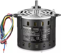 Krosnies pūtimo ventiliatoriaus variklis 0,24 kW 220 V, 1250 aps./min., 3 greičiai
