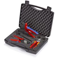 Replių rinkinys KNIPEX, saulės modulių jungčių apdirbimui