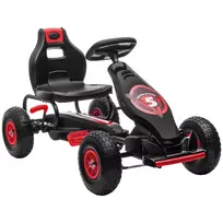 Kartingas, pedalinė transporto priemonė su guminėmis padangomis, skirta 5-12 metų vaikams