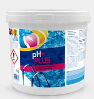 Gamix pH Plus granulių pH reguliatorius baseino vandeniui, 4 kg