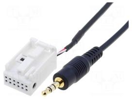 Aux adapter | Jack 3,5mm | VW | 800mm | Navigation: RNS-310,RNS-510