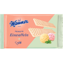 MANNER vafliai su ledų skoniu 75 g