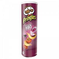 PRINGLES Texas BBQ bulvių traškučiai su Texas BBQ padažo skoniu 165g
