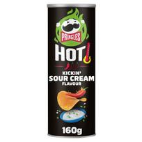 PRINGLES Hot Kickin grietinė 160g