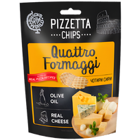 PIZZETTA TRAŠKUČIAI Quattro Formaggi duonos užkandis 70g