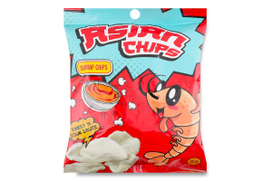 ASIAN CHIPS Krevečių traškučiai Sweet Chili 30g