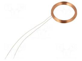 RFID antenna | 125kHz | Øout: 24mm | Øint: 20mm | H: 3mm | 345uH