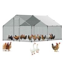 Metalinė vištidė VEVOR JD342, 1 durys, 3 × 4 × 2 m