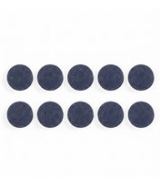 Baltosios lentos magnetai BI-OFFICE 30 mm, 10 vnt., ypač stiprūs, mėlyna sp.