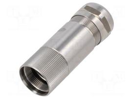 Enclosure for connectors: M23 | for cable | 7÷12mm