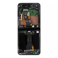 SAMSUNG LCD display + Touch Unit + Front Cover F761 Galaxy Z Flip 7 FE 5G Black (Service Pack)