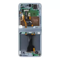 SAMSUNG LCD display + Touch Unit + Front Cover – Galaxy Z Flip 6 5G Blue (Service Pack)