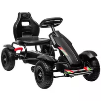 GoKart, pedalinė transporto priemonė, vaikiška transporto priemonė su reguliuojama sėdyne, 5-12 metų vaikams