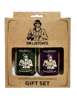 Dr. Liston’s „Guitar Care“ dovanų rinkinys DR-GS-GRGP – gitaros valymo ir poliravimo rinkinys, 2 × 150 ml