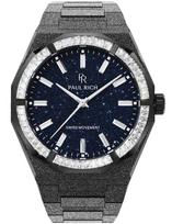 Paul Rich PR-46704 Mens Watch Moissanite Frosted Star Dust II Black 43mm 5ATM - Laikrodis vyrams
