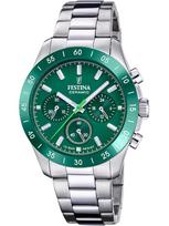 Festina F20693/6 Ladies Watch Chronograph 39mm 10ATM - Laikrodis moterims