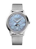 Frederique Constant FC-206MPLB2S6B Womens watch Classics Moneta Moonphase 37mm 5ATM - Laikrodis moterims