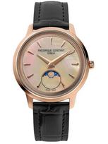 Frederique Constant FC-206MPSAL2S4 Mens Watch Moneta Moopnhase 34mm 5ATM - Laikrodis vyrams