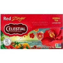Celestial Seasonings, Žolelių arbata, „Red Zinger®“, be kofeino, 20 arbatos pakelių, 49 g