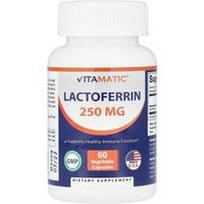 Vitamatic, Laktoferinas, 250 mg, 60 augalinių kapsulių