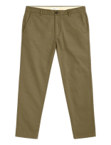 Knowledge Cotton Apparel - Chuck Regular Canvas Pants - Klasikinės kelnės - Chaki spalva