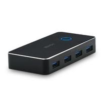 LINDY USB 3.0 dalijimosi jungiklis 2:4