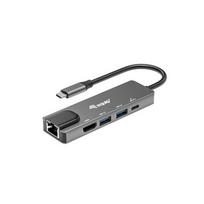 Equip Dock 5-1 USB-C->HDMI, 2xUSB-A, GbE, 100W USB-C 0.25m