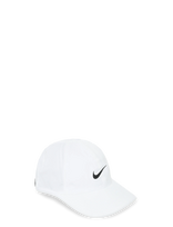 Nike - U Nk Df Club Cap U Ab Fl P - Sportinė kepurė - Balta