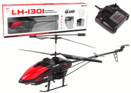 Nuotoliniu būdu valdomas sraigtasparnis Lean Toys LH-1301, juodas