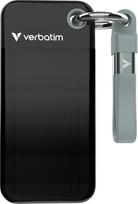 zewnętrzny SSD Verbatim Pocket SSD 128BG Black/Grey USB 3.2 Gen 2 (32432) | 32432 | 0023942324324