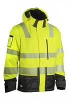 Winter Safety shell jacket 6151Y hi-vis CL2, yellow L, Dimex