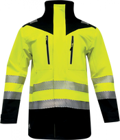 Parka Grafizhv hi-vis CL2, yellow/black L, Delta Plus