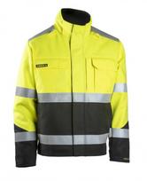 Žieminė striukė Multi 6435, Hi-Vis CL2, geltona/juoda L, Dimex