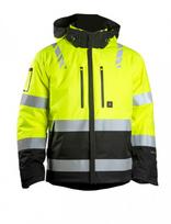 Winter Safety jacket 6196Y, waterproof, hi-vis CL2, yellow L, Dimex