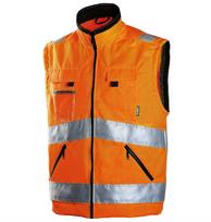 Liemenė didelio matomumo 6740, oranžinė 2XL, Dimex