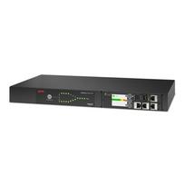 APC perjungiklis maitinimo šaltinių AP4423A Rack ATS, 230V, 16A, įėjimas C20, išėjimai 8x C13, 1x C19 | AP4423A | 731304432449