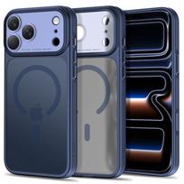 Tech-Protect MagPrime MagSafe CC Case for iPhone 18 Pro Max / 17 Pro Max - Matte Navy Blue