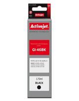 Activejet AC-G46BK rašalo buteliukas, skirtas Canon spausdintuvui, Canon GI-46BK pakaitalas