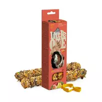 Little one lazdelės jūrų kiaulytėms, triušiams ir šinšiloms su vaisiais, 2x60 g