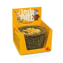 Little one skanėstas-žaislas gėlių vazonėlis graužikams, 120 g