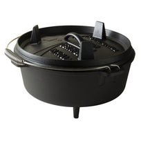 Ketaus puodas The Windmill Dutch Oven 5.9 L (su kojelėmis)