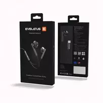Vadu austiņas Evelatus Crystal Clear Audio ausinės with Type-C su mikrofonu CCA-TC-BL Juodas 4752192095796 CCA-TC-BL (4752192095796)