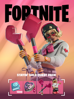 Fortnite - Stayin' Solo Quest Pack + 1000 V-Bucks Challenge XBOX LIVE Key MEXICO