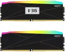 V-Color Manta XFinity+ aRGB DDR5-8000 RAM, CL40, EXPO - 32GB Dual-Kit, juodas