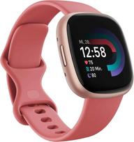 Išmanusis laikrodis Fitbit Versa 4, rausvas smėlis/vario, FB523RGRW