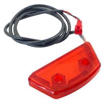 Galinis žibintas Įspėjamasis žibintas Elektriniam paspirtukui Kukirin G2 Max Galinio galinio žibinto mazgas Pakeičiami priedai Dalys gray